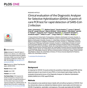 PLOS ONE Journal Article PLOS ONE Journal Article