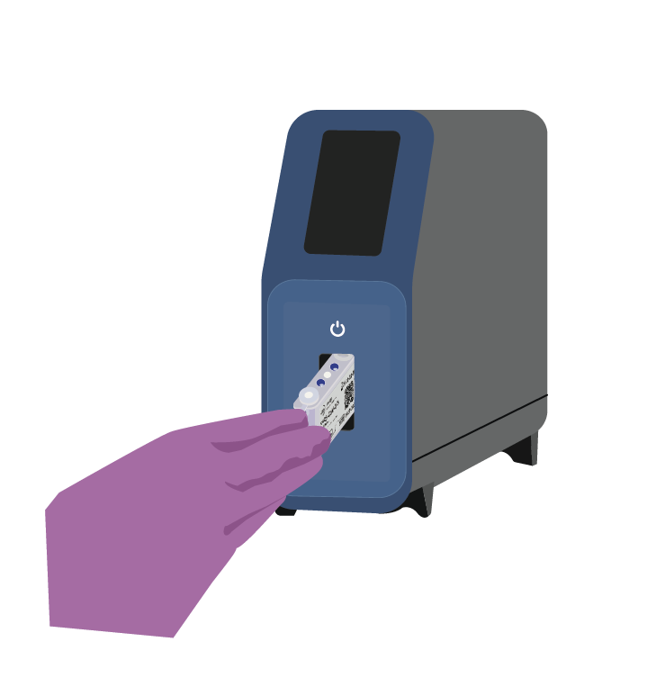 DASH™ Rapid PCR System cartridge insertion DASH™ Rapid PCR System cartridge insertion